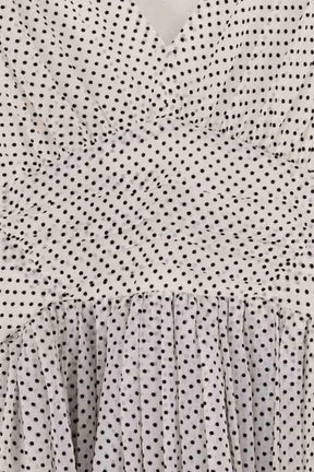 Robe Maje Blanc en Synthétique