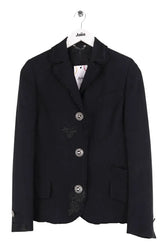 Blazer Versace Noir en Synthétique, taille S - Seconde Main