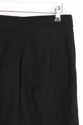 Pantalon large Sportmax Noir en Coton