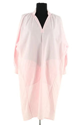 Robe Laurence Bras Rose en Coton, taille S - Seconde Main