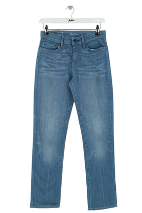 Jean droit Levi's Mid rise slim Bleu en Coton, taille M - Seconde Main