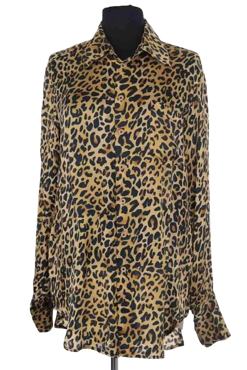 Chemise Laurence Bras Camel en Viscose, taille S - Seconde Main