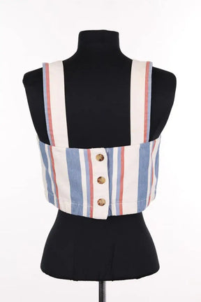 Top sans manche Sézane Multicolore en Coton