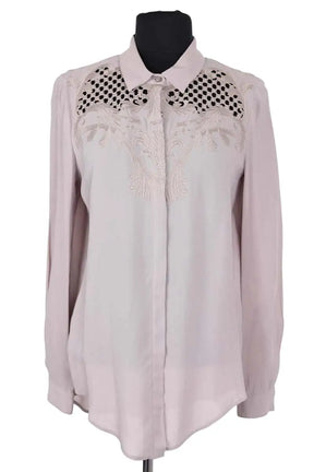 Chemise The Kooples Gris en Synthétique, taille S - Seconde Main