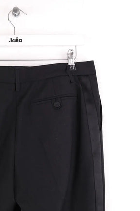 Pantalon Agnès B. Noir en Laine