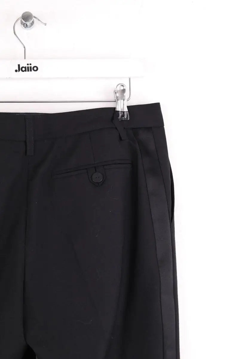 Pantalon Agnès B. Noir en Laine