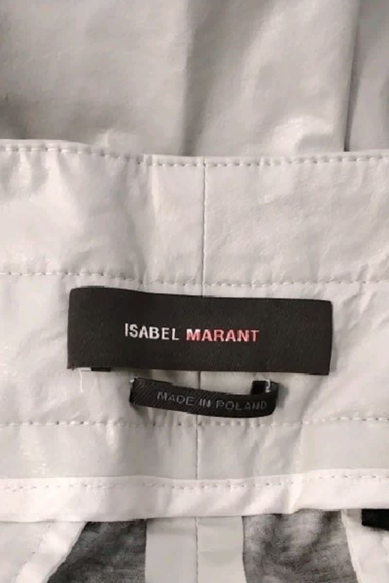 Pantalon droit Isabel Marant  Gris