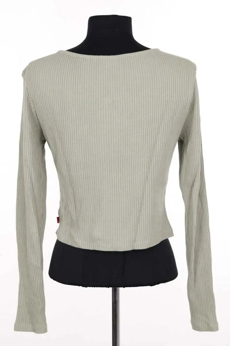 Top Levi's Vert en Coton