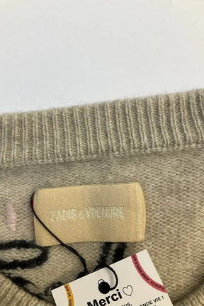 Pull Zadig & Voltaire Beige en Cachemire