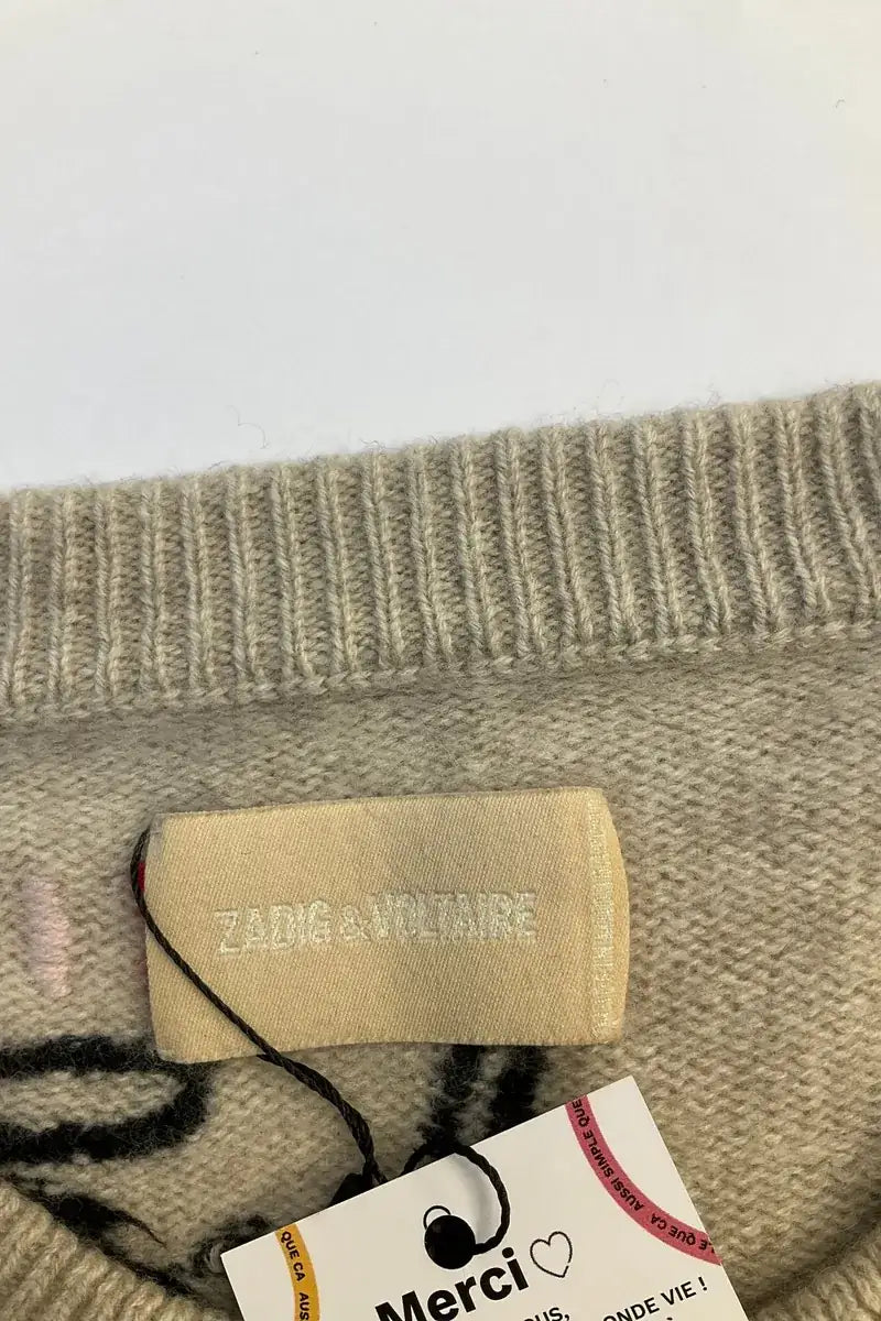 Pull Zadig & Voltaire Beige en Cachemire