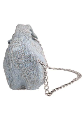 Mini sac By Far Bleu en Synthétique