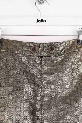 Mini jupe See By Chloé Doré en Synthétique