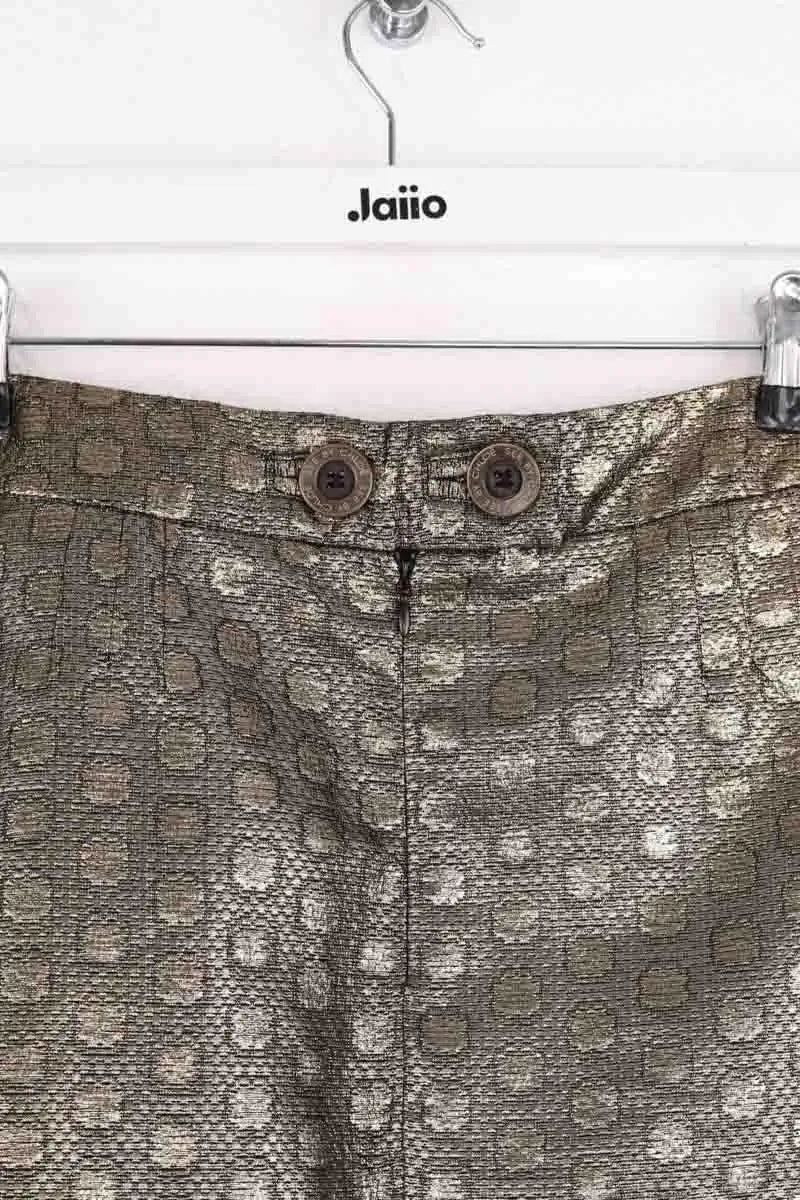 Mini jupe See By Chloé Doré en Synthétique