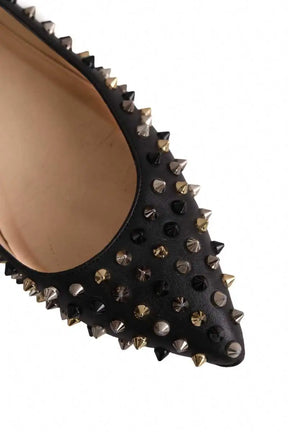 Ballerines Christian Louboutin Noir en Cuir