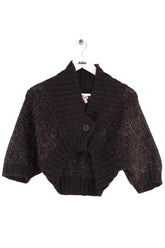 Cardigan Kenzo Marron en Laine, taille S - Seconde Main