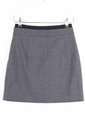 Jupe Sandro Anthracite en Laine
