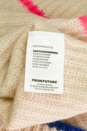 Pull From Future Blanc en Cachemire
