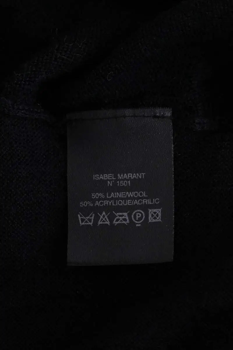 Pull Isabel Marant Noir en Laine