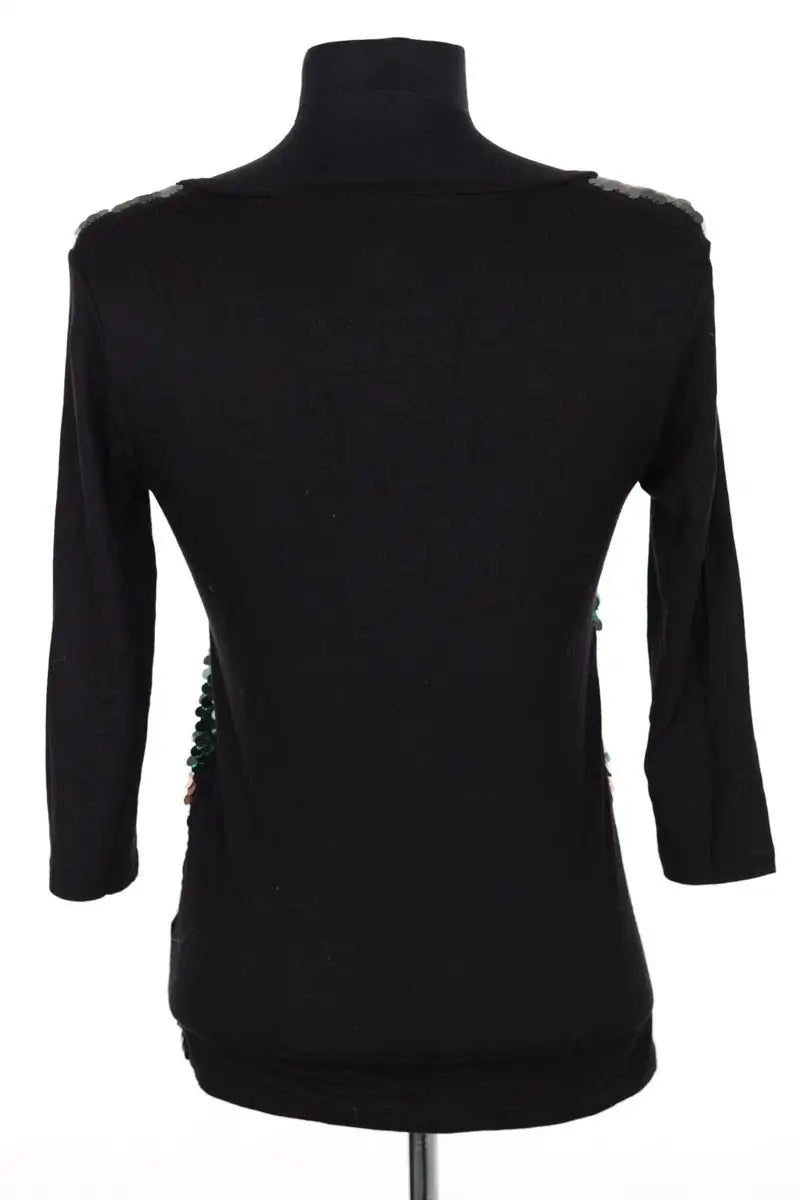 Top Emporio Armani Noir en Viscose