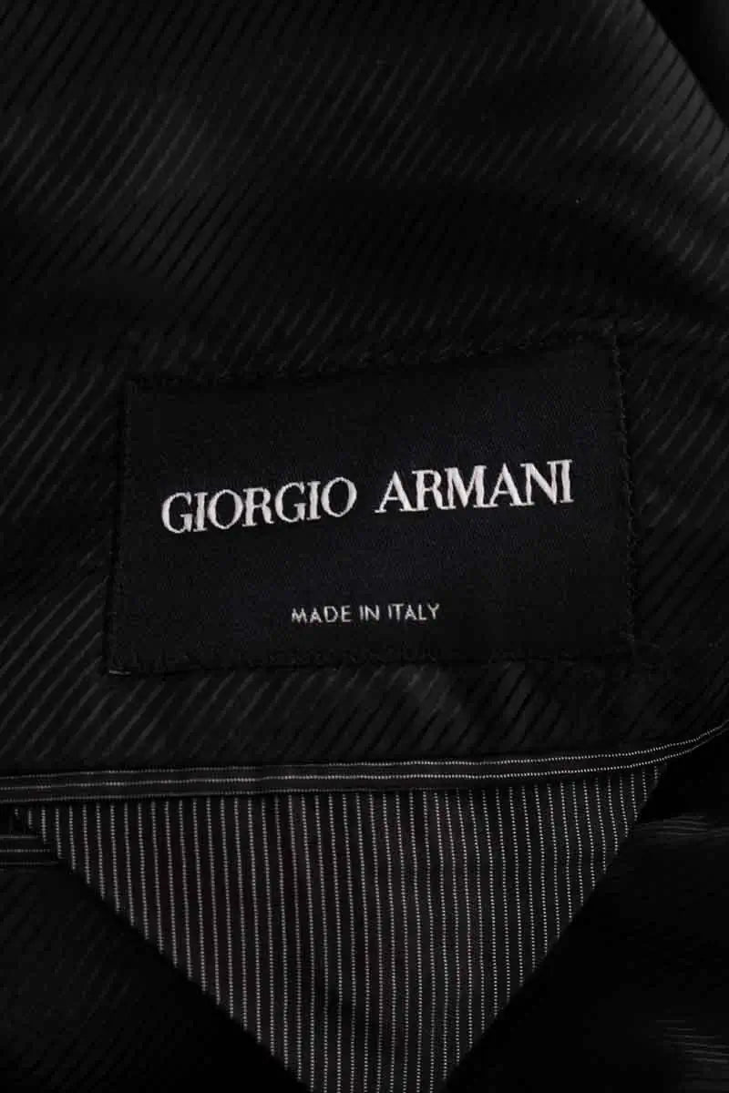 Veste Giorgio Armani Noir en Synthétique