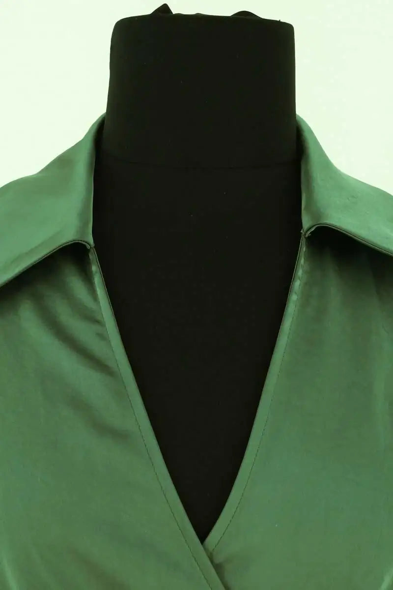 Robe Claudie Pierlot Vert en Synthétique