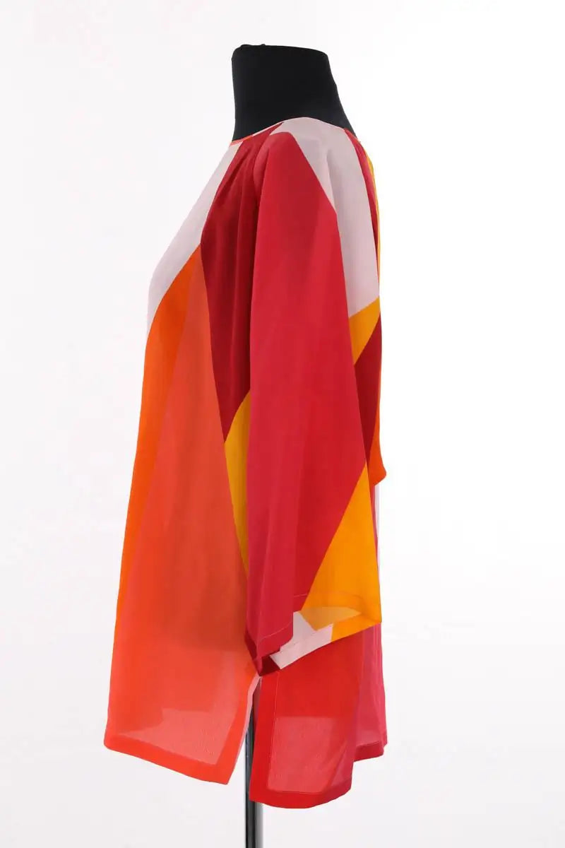 Blouse Max Mara Orange en Synthétique
