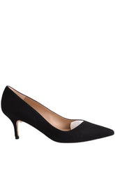 Talons LK Bennett Farah Noir en Daim, taille 38 - Seconde Main
