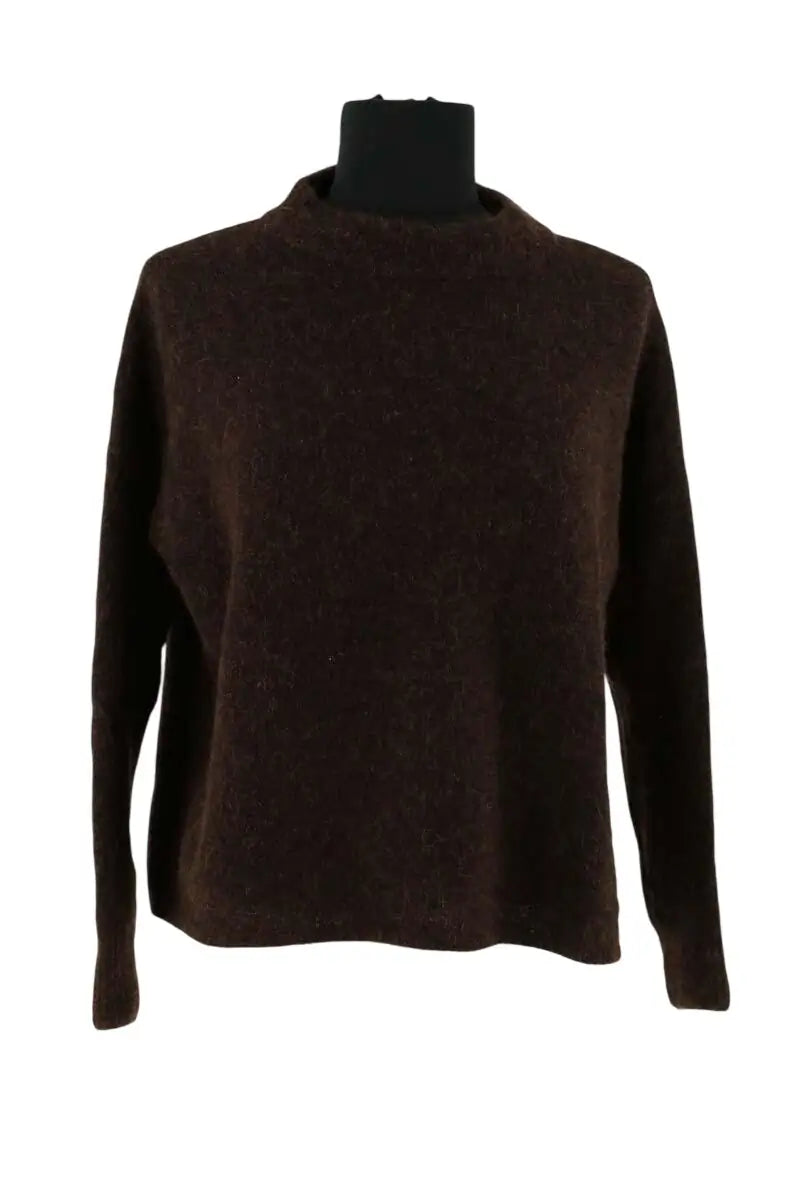 Pull Sessun Kunlun Marron en Laine, taille XS - Seconde Main