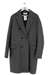 Manteau Fursac Gris en Laine, taille XL - Seconde Main