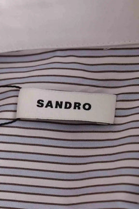 Chemise Sandro Bleu en Coton