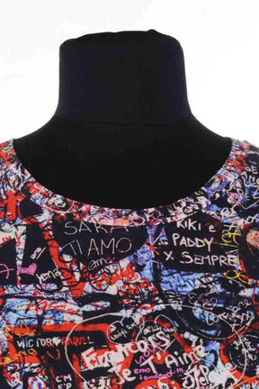 T-shirt Maje Multicolore en Coton