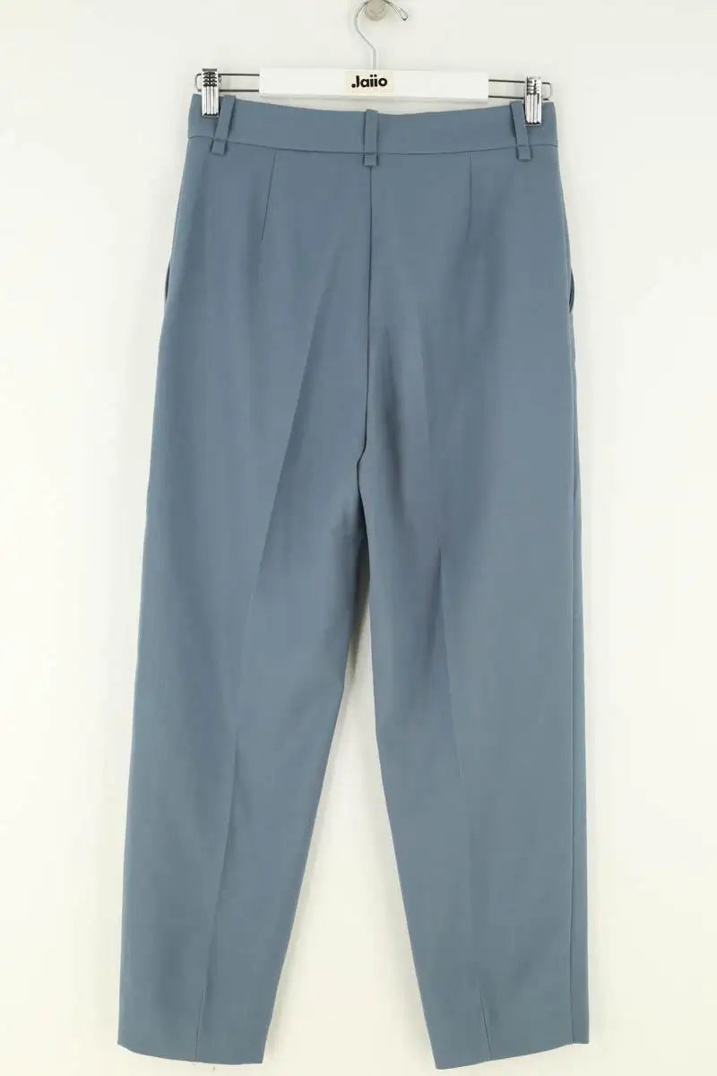 Pantalon Maje Bleu en Laine