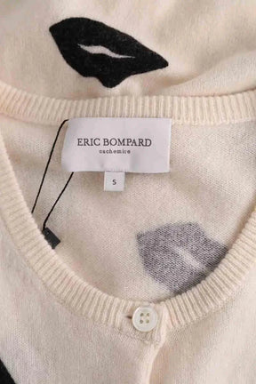 Cardigan Eric Bompard Ecru en Cachemire