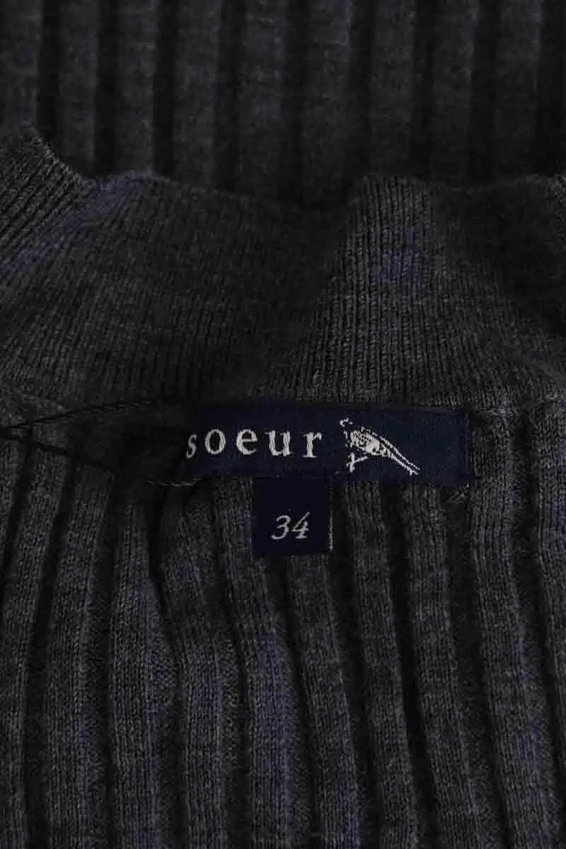 Pull Soeur Gris en Laine