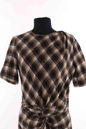 Robe Isabel Marant Étoile Marron en Laine