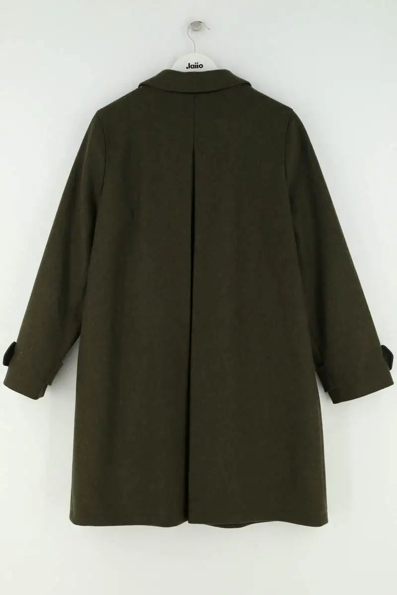 Manteau APC Kaki en Laine