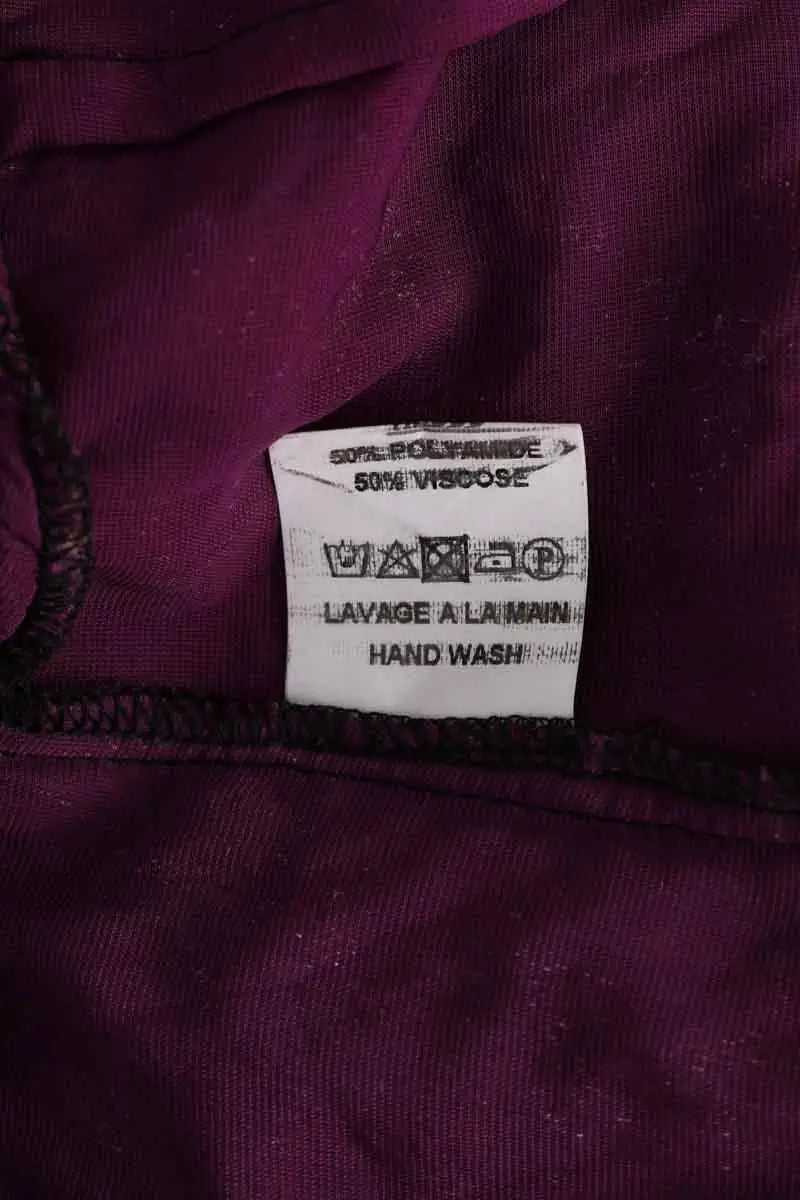 Robe Les Petites Violet en Velours