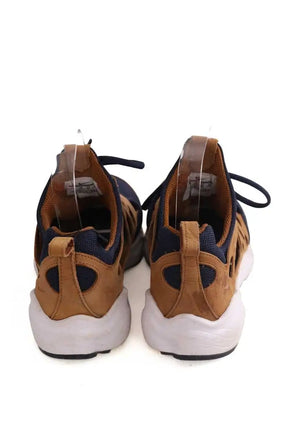 Baskets basses Nike Camel en Tissu