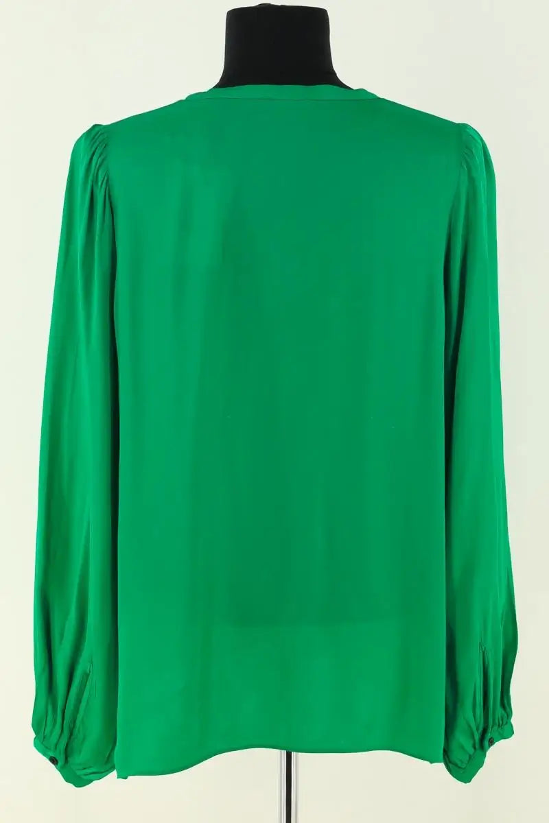 Blouse The Kooples Vert en Viscose