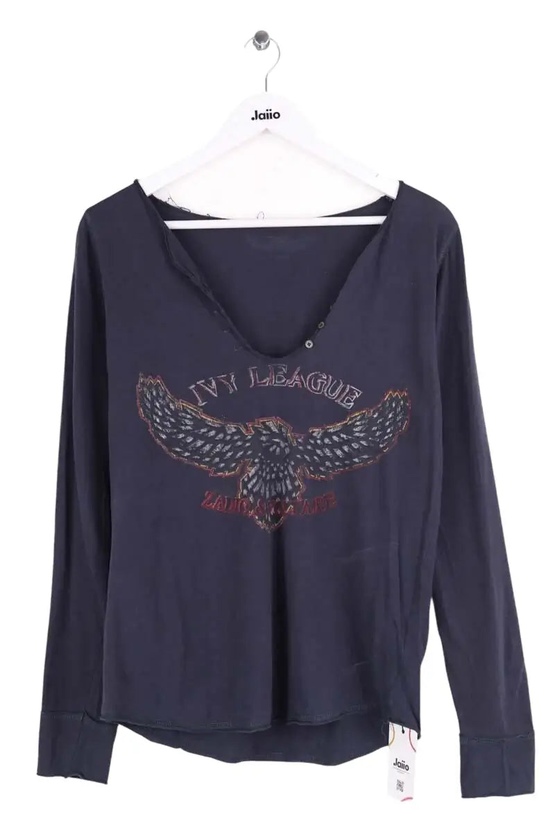 T-shirt Zadig & Voltaire Marine en Coton, taille S - Seconde Main
