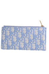 Pochette Dior Bleu en Tissu - Seconde Main