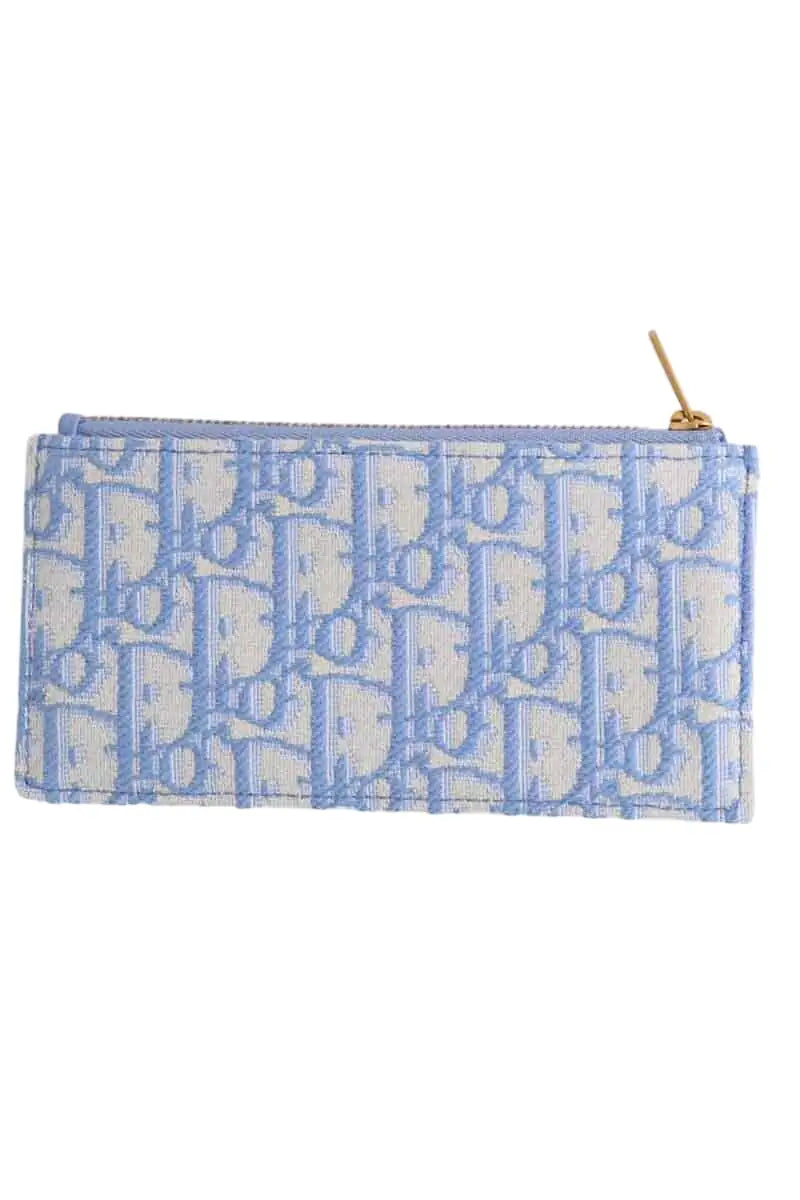 Pochette Dior Bleu en Tissu - Seconde Main