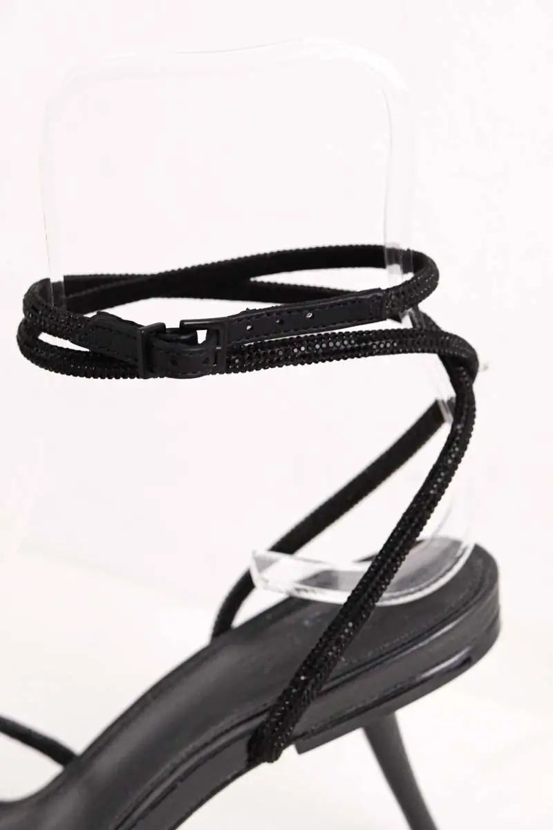 Talons Cult Gaia Noir en Cuir