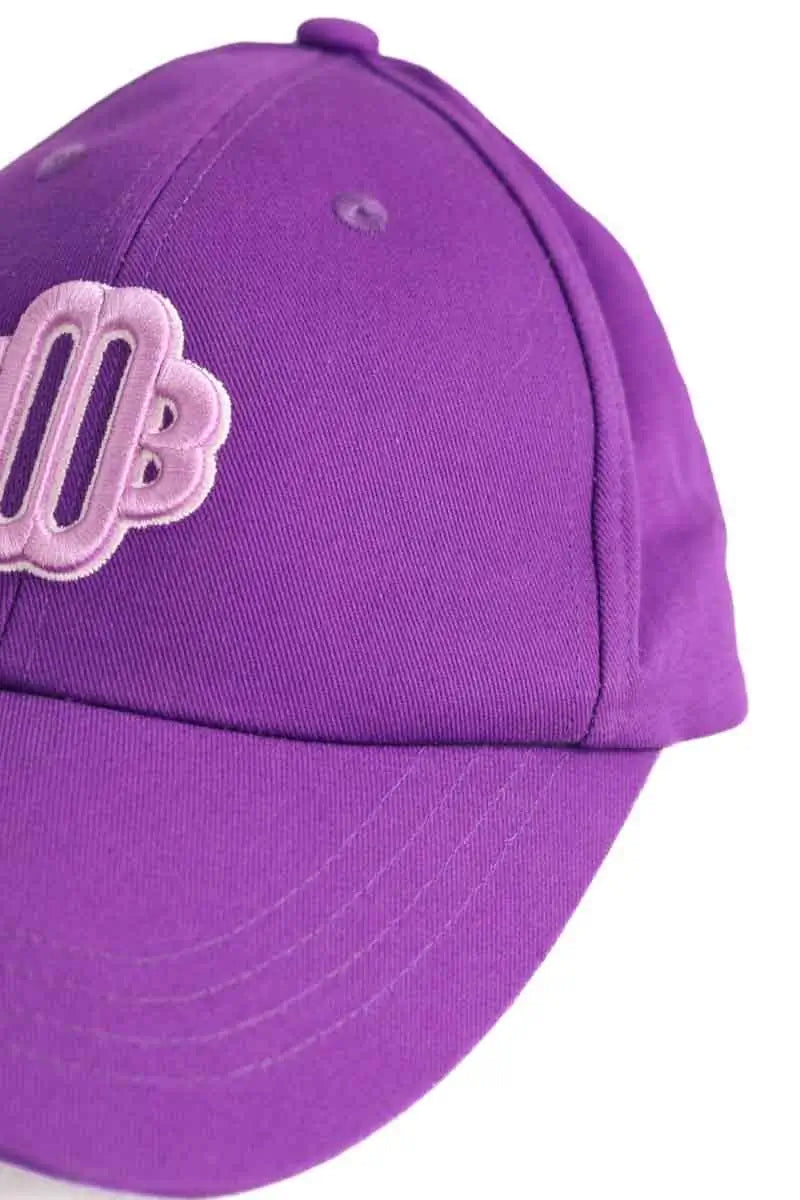 Casquette Maje Violet en Coton