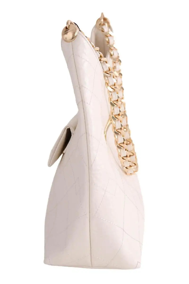 Sac porté épaule Charles & Keith Beige en Cuir