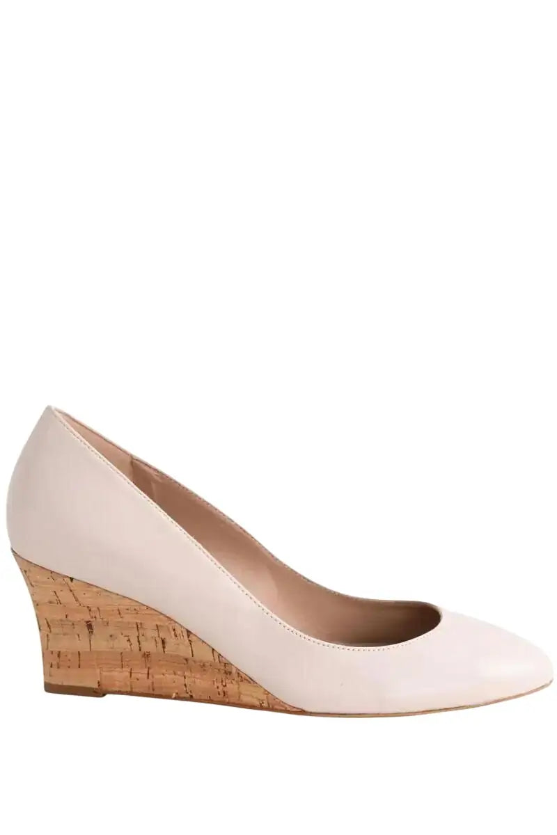 Talons LK Bennett Eevi Ecru en Cuir, taille 41 - Seconde Main