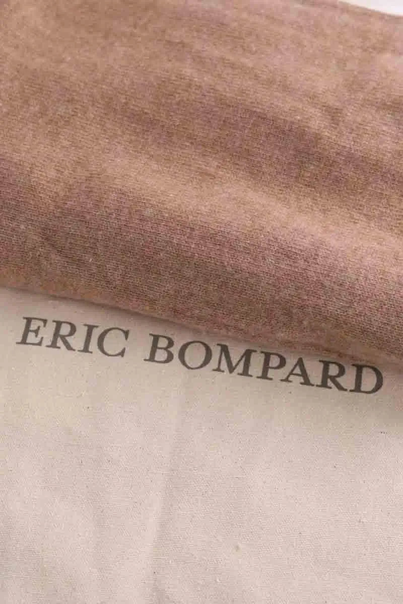 Écharpe Eric Bompard Camel en Cachemire