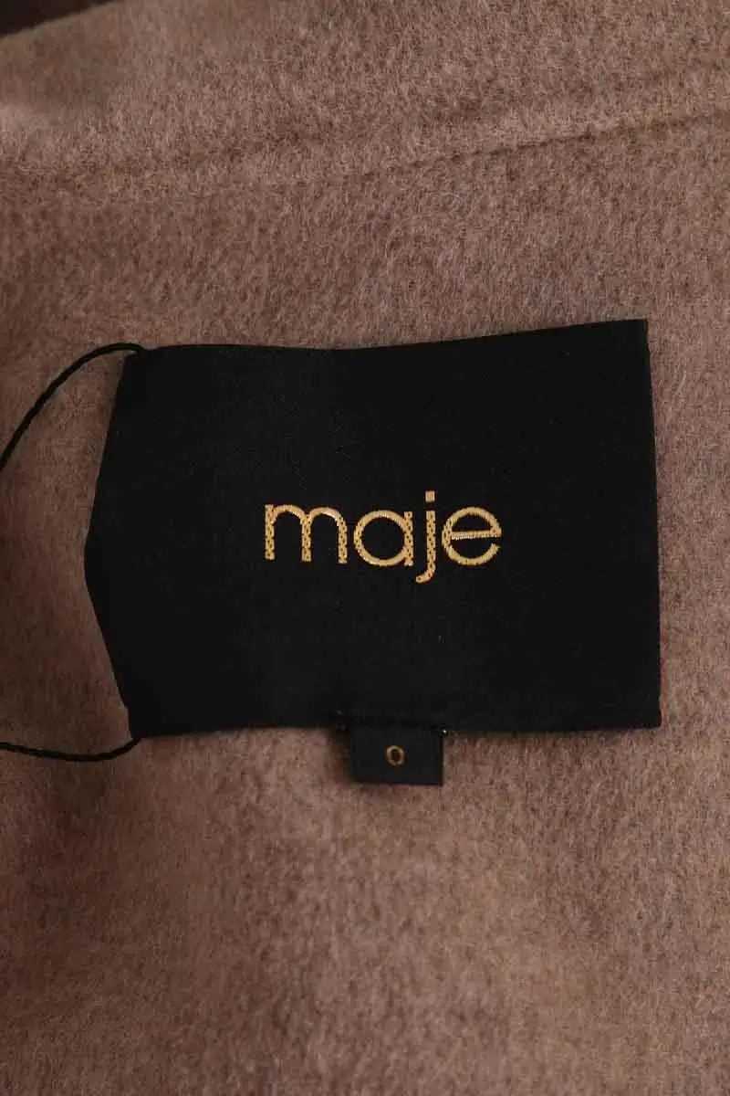 Veste Maje Beige en Laine