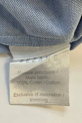 Chemise Sézane Bleu en Coton
