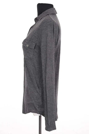 Polo Majestic Filatures Gris en Viscose